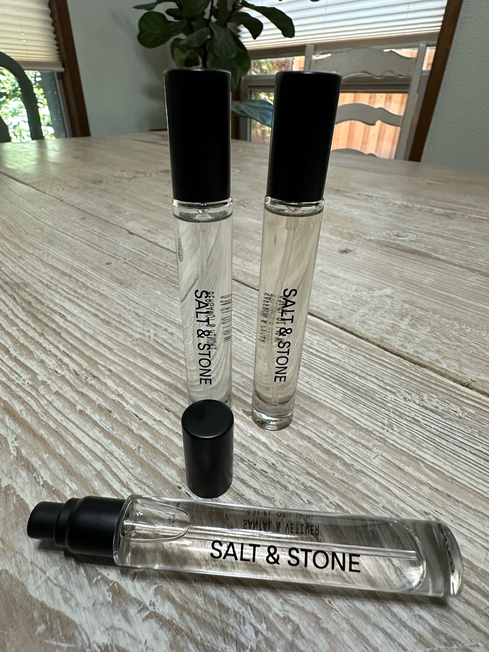 Salt & Stone 3 Piece 10ml Perfumes Santal, Saffron, Bergamot - Picture 3 of 3
